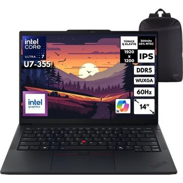 Lenovo ThinkPad E14 Gen 8 21Y60040TX Ultra 7 355 16 GB RAM 512 GB SSD FreeDOS 14 inç Laptop
