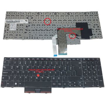 Lenovo ThinkPad E520 Siyah Klavye