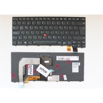 Lenovo ThinkPad T460S Siyah Klavye