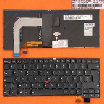 Lenovo ThinkPad T470P Siyah Klavye