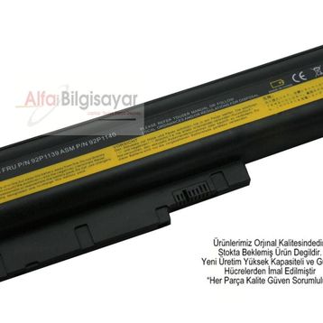 Lenovo Thinkpad T61P Batarya Pil