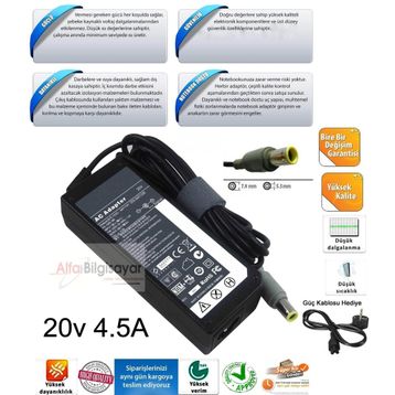 Lenovo V200 Uyumlu Notebook Şarj Adaptörü