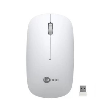 Lenovo WS214-B Lecoo Beyaz Kablosuz Mouse