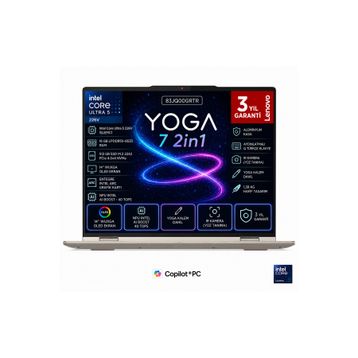 Lenovo Yoga 7 2-in-1 14ILL10 83JQ00GRTR Ultra 5 226V 16 GB RAM 512 GB SSD FreeDOS 14 inç Laptop