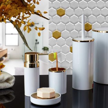 Lenox Beyaz Banyo Seti