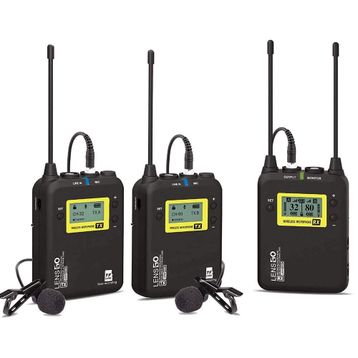 Lensgo LWM-328C Kablosuz İkili Yaka Mikrofonu Seti