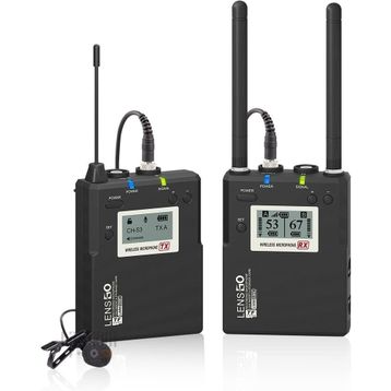 Lensgo LWM-338C Kablosuz Tekli Yaka Mikrofonu Seti