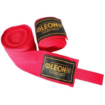 Leon AIBA 45 m Kırmızı Boks Kickbox Muay Thai El Bandajı