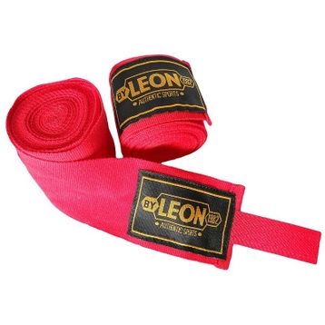 Leon AIBA 45 m Kırmızı Boks Kickbox Muay Thai El Bandajı