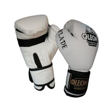 Leon Blade Training Beyaz Boks Kick Boks Ve Muay Thai Eldiveni