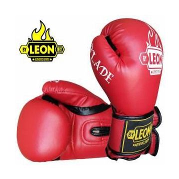 Leon Blade Training Kırmızı Boks Kick Boks ve Muay Thai Eldiveni