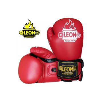 Leon Blade Training Kırmızı Boks Kick Boks ve Muay Thai Eldiveni