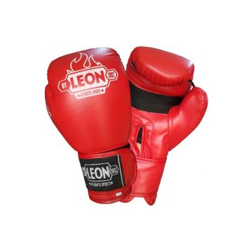Leon Blade Training Kırmızı Boks Kick Boks ve Muay Thai Eldiveni