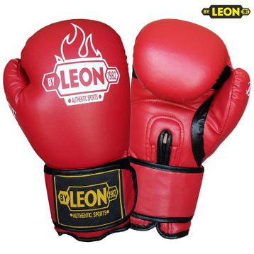 Leon Blade Training Kırmızı Boks Kick Boks ve Muay Thai Eldiveni