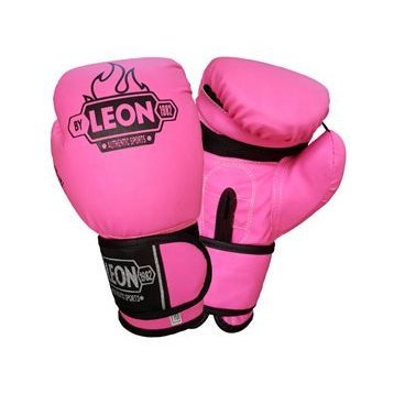 Leon Blade Training Pembe Boks Kick Boks Ve Muay Thai Eldiveni