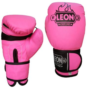 Leon Blade Training Pembe Boks Kick Boks Ve Muay Thai Eldiveni
