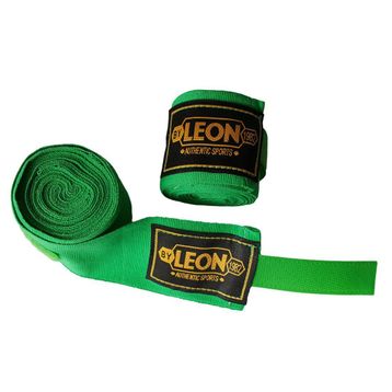 Leon Elastik 3.5 m Yeşil Boks Kick Boks ve Muay Thai Bandajı