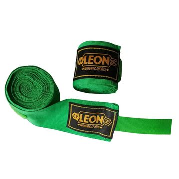 Leon Elastik 3.5 m Yeşil Boks Kick Boks ve Muay Thai Bandajı