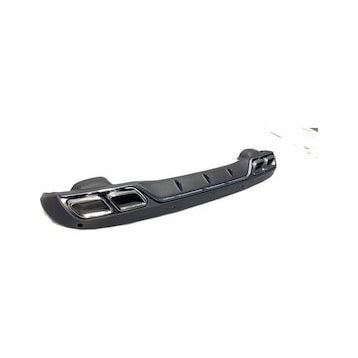 Leon Part Çmk Mercedes W205 C63 Sedan Difüzör Silver Egzoz Seti