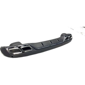 Leon Part Çmk Mercedes W205 C63 Sedan Difüzör Silver Egzoz Seti
