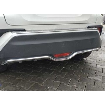 Leon Part Çmk Toyota C-Hr 2016 2019 Nikelaj Arka Tampon Alt Çıtası