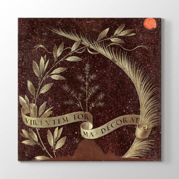 Leonardo Da Vinci - Wreath Of Laurel Tablosu