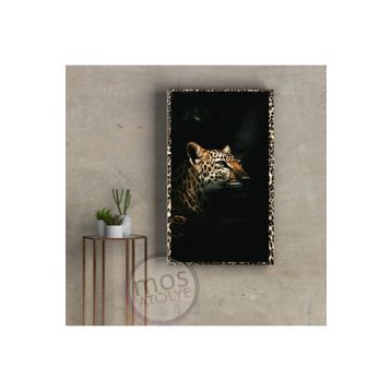 Leopar Kanvas Tablo