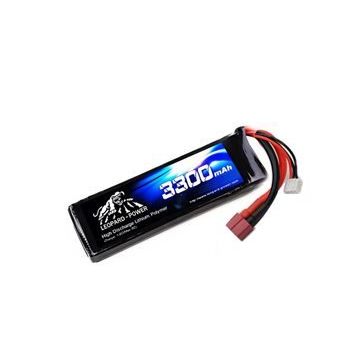 Leopard Power 3300 mAh 7.4V 2S 30C Lityum Polimer Lipo Batarya