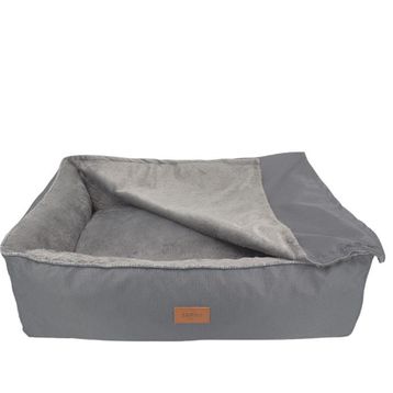 Lepus Winter Bed Gri Medium Kedi Yatağı