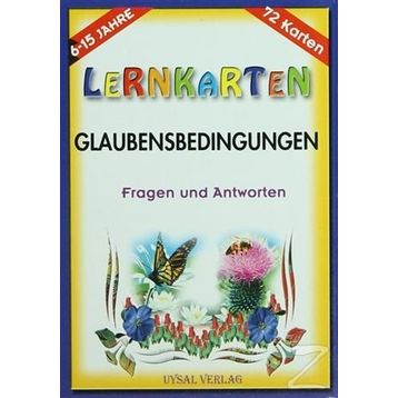 LERNKARTEN - GLAUBENSBEDINGUNGEN - MÜRŞİDE UYSAL