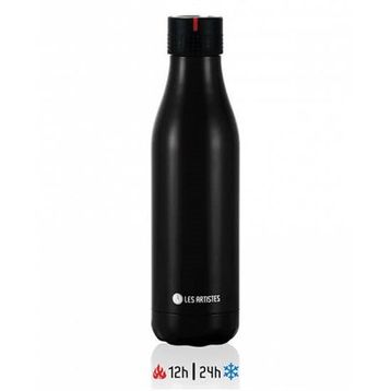 Les Artistes Zaman Ayarlı Siyah 500 ml 16,5 Oz Termos