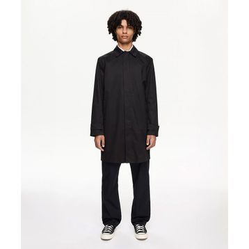 Les Benjamins LB23FWCLAMUCA-401-001 Classics Lightweight Rain Coat 401 Siyah Erkek Mont