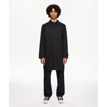 Les Benjamins LB23FWCLAMUCA-401-001 Classics Lightweight Rain Coat 401 Siyah Erkek Mont