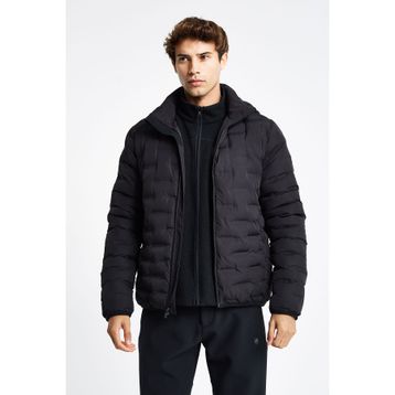 Lescon 24K-1072 Siyah Şişme Erkek Mont