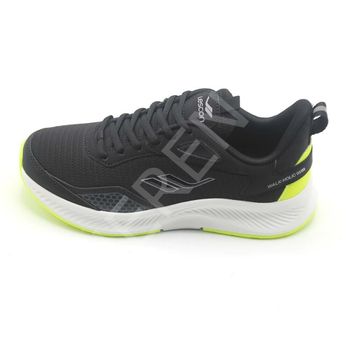 Lescon Street Runner Siyah Unisex Koşu Ayakkabısı