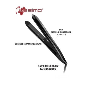 Lesima Sultan Serisi 450° Isı Profesyonel Keratin Saç Düzleştiricisi