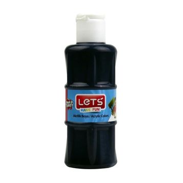 Lets 100 ml Siyah Guaj Boya