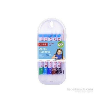 Lets 10ml. 10 Renk L-5210 Akrilik Boya