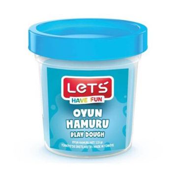 Lets 115 gr Mavi Tek Renk Oyun Hamuru