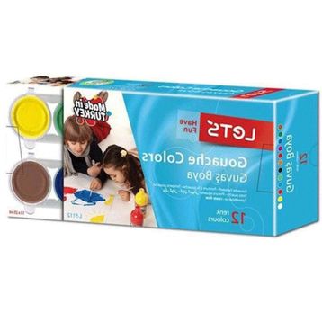 Lets 12 Renk 25 ml Guaj Boya