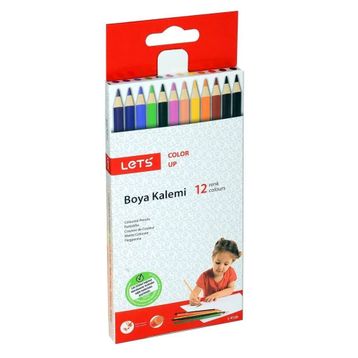 Lets 12 Renk L-4120 Boya Kalemi