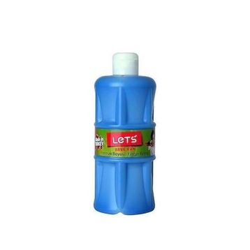 Lets Have Fun 500 ml Plastik Mavi Guaj Boya