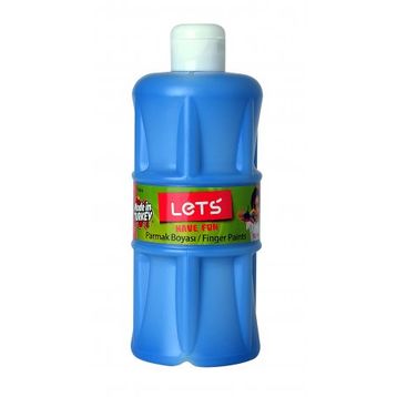 Lets Have Fun Mavi 500 ml Parmak Boyası