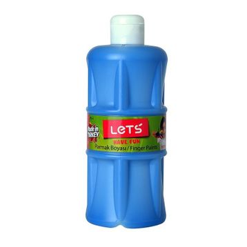 Lets Have Fun Mavi 500 ml Parmak Boyası