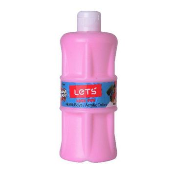 Lets L-5304 Pembe 500 ml Akrilik Boya