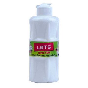 Lets L-5601 Beyaz 250 ml Parmak Boya