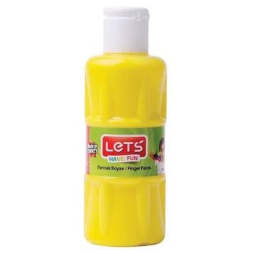 Lets L-5652 100 ml Sarı Parmak Boya