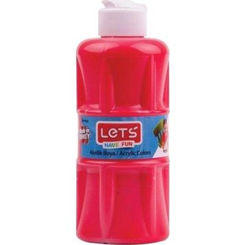 Lets L-5704 250 ml Kırmızı Akrilik Boya