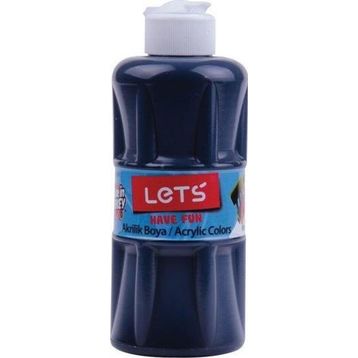 Lets L-5709 250 ml Siyah Akrilik Boya