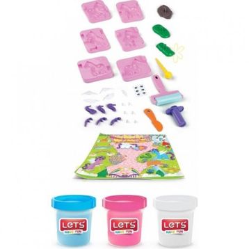 Lets L-8494 75gr 36 Parça Oyun Hamuru Tiny Minik Arkadaşım Seti